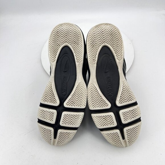 Nike Air Team Trust Flex Men Size 10 366167-011 Black Athletic Basketball Shoes - Picture 9 of 11